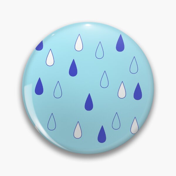 Item preview, white and blue drop of water blue background designed and sold by miaterinka.