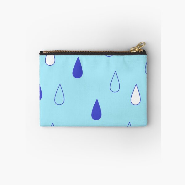 Item preview, white and blue drop of water blue background designed and sold by miaterinka.