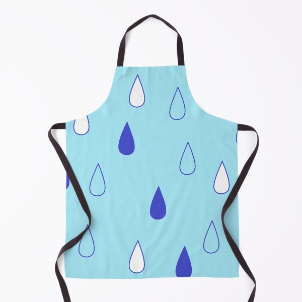Item preview, white and blue drop of water blue background designed and sold by miaterinka.