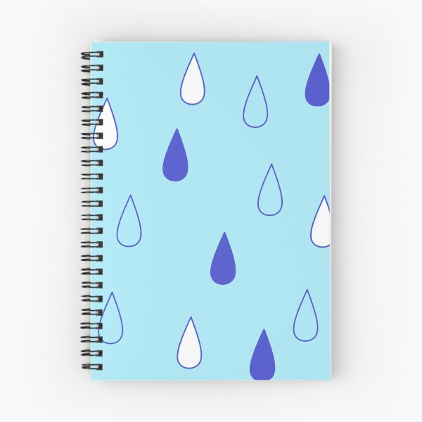 Item preview, white and blue drop of water blue background designed and sold by miaterinka.