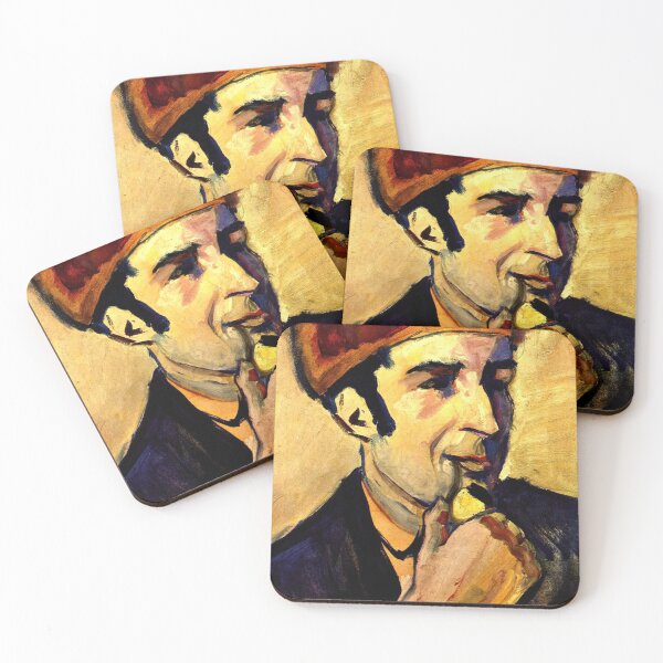 Item preview, Portrait of Franz Marc by Macke designed and sold by Bimsbums.