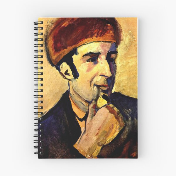 Item preview, Portrait of Franz Marc by Macke designed and sold by Bimsbums.