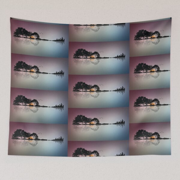 Item preview, Guitar landscape designed and sold by iTrending.