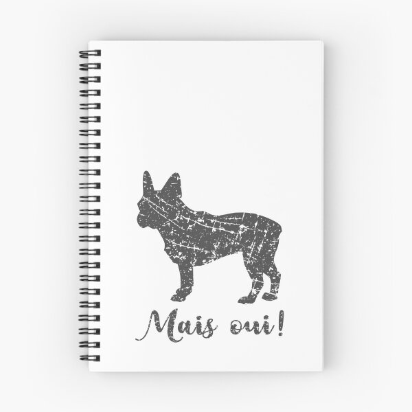 Artikelvorschau, Beunruhigte französische Bulldogge Mais Oui entworfen und verkauft von JoBella-Designs.