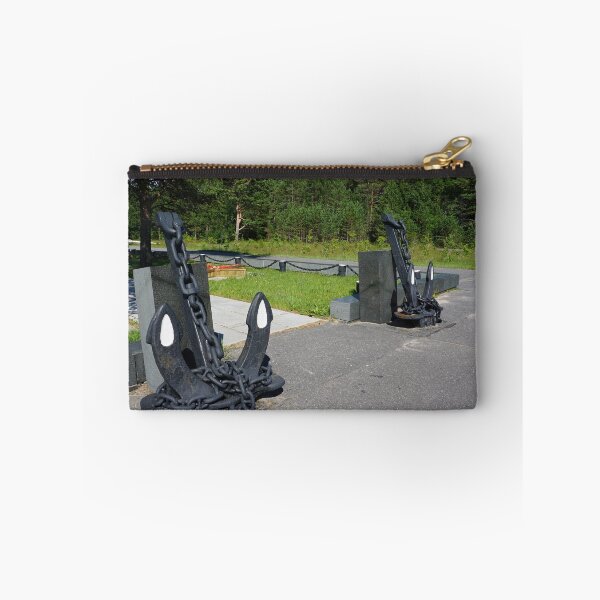 Item preview, Black anchors at the war memorial near the White Sea designed and sold by Tae Mi.