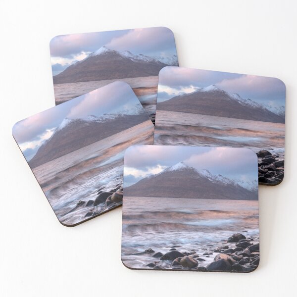 Item preview, Sunset Waves Elgol Loch Scavaig Isle of Skye Scotland designed and sold by PhotosEcosse.