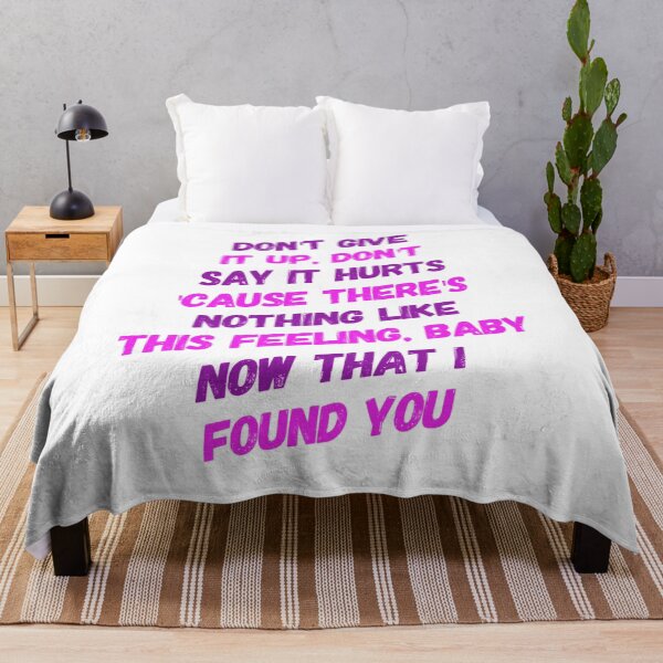Item preview, Now That I Found You designed and sold by kpccrafty.