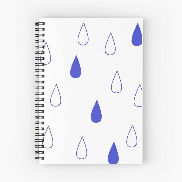 Item preview, white and blue drop of water transparent designed and sold by miaterinka.