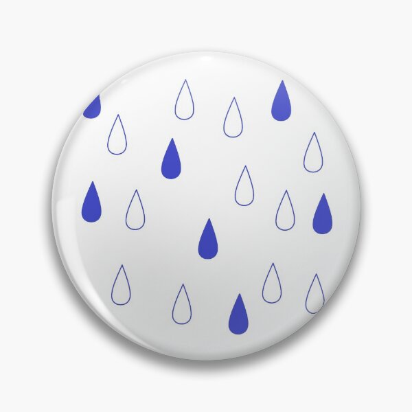 Item preview, white and blue drop of water transparent designed and sold by miaterinka.