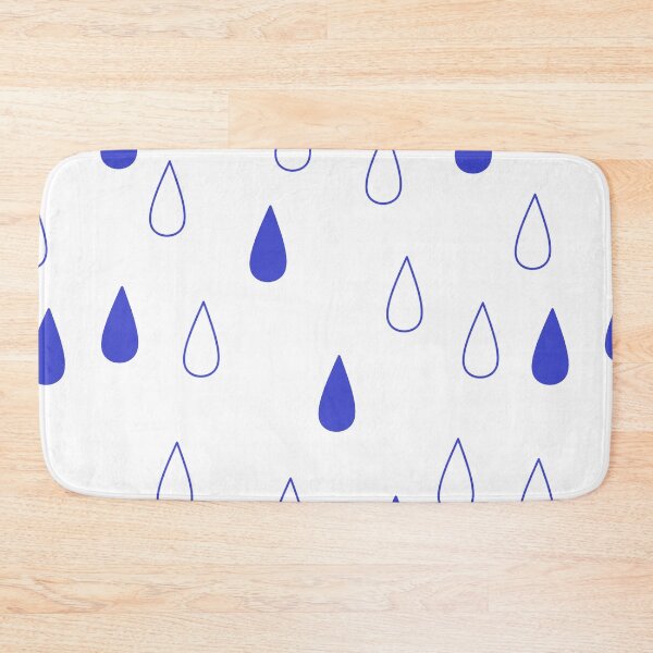 Item preview, white and blue drop of water transparent designed and sold by miaterinka.