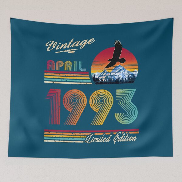 Item preview, Vintage April 1993 Birthday designed and sold by GreenSplash.
