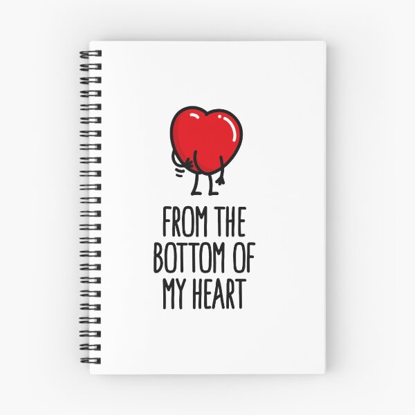 Item preview, I love you From the bottom of my heart scratch ass designed and sold by LaundryFactory.