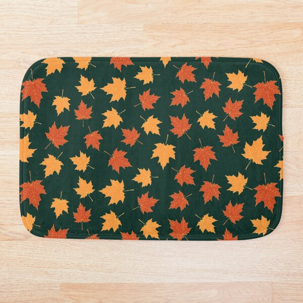 Item preview, Yellow and orange maple leaves pattern designed and sold by NeteDesign.