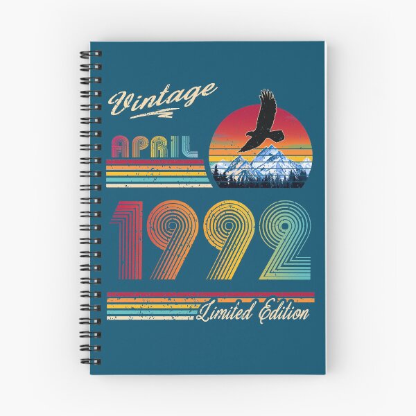 Item preview, Vintage April 1992 Birthday designed and sold by GreenSplash.