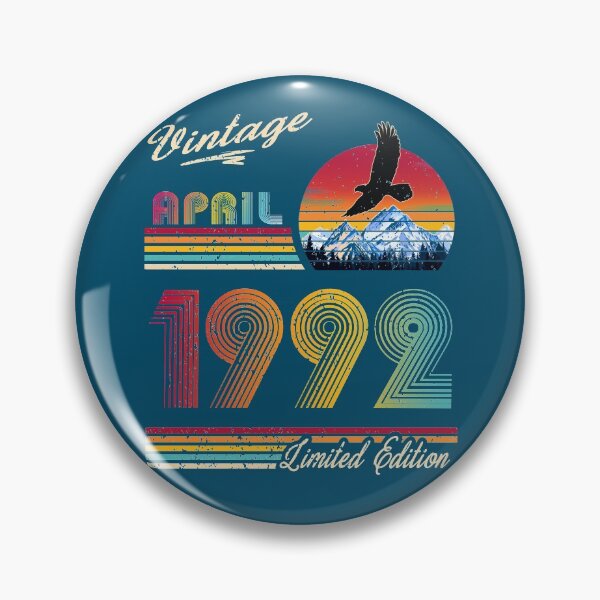 Item preview, Vintage April 1992 Birthday designed and sold by GreenSplash.