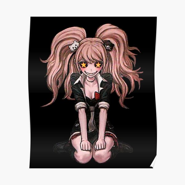 Cute Junko Enoshima Mask Poster For Sale By Asaiss20 Redbubble