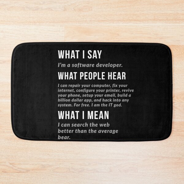 Item preview, Software Developer Funny Gift designed and sold by AwesomeWorld1.