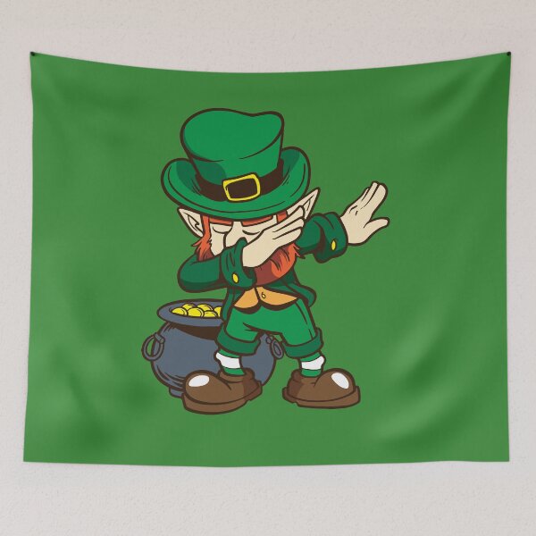 Item preview, St. Patrick's Day Dabbing Leprechaun designed and sold by MrE-Tees.