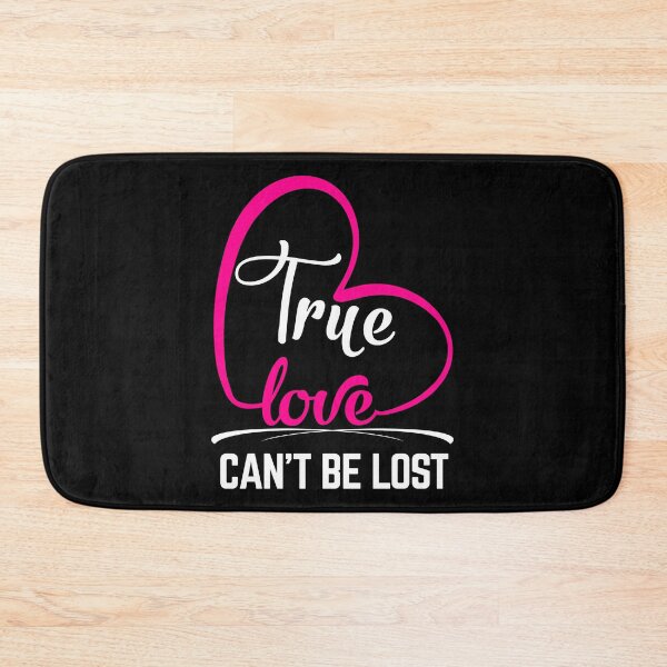 Item preview, True love can't be lost - heart text designed and sold by glitchman2.