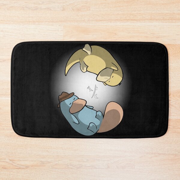 Item preview, psyco and perry, two small platypus designed and sold by Yayachaton.