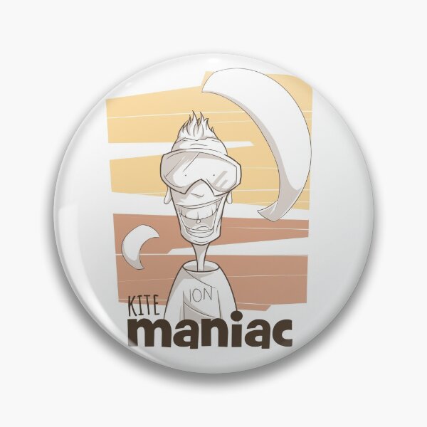 Item preview, Kitesurf maniac, kiteboarding funny design designed and sold by Nick Shevchenko.
