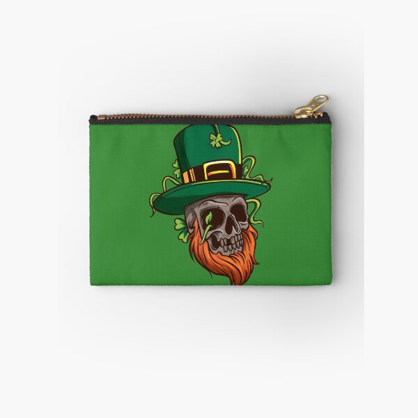 Item preview, St. Patrick's Day Leprechaun Skull designed and sold by MrE-Tees.