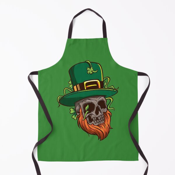 Item preview, St. Patrick's Day Leprechaun Skull designed and sold by MrE-Tees.