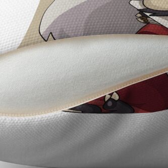 Alternate view of Eda and King The owl house Throw Pillow