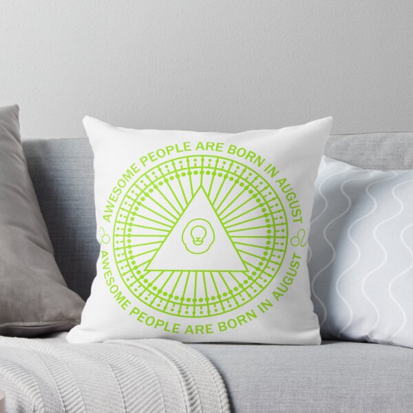 Item preview, August Birthday Awesome People Are Born In August Leo Peridot designed and sold by KrisSidDesigns.