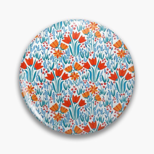 Item preview, Morning garden flower seamless pattern designed and sold by AiReDi.