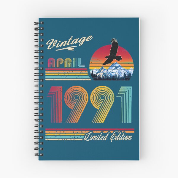 Item preview, Vintage April 1991 Birthday designed and sold by GreenSplash.