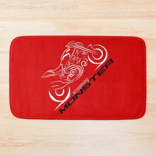 Item preview, Screaming Monster, Wheelie Chop Tail Custom Bike, on RED - Real Biker designed and sold by etoide.