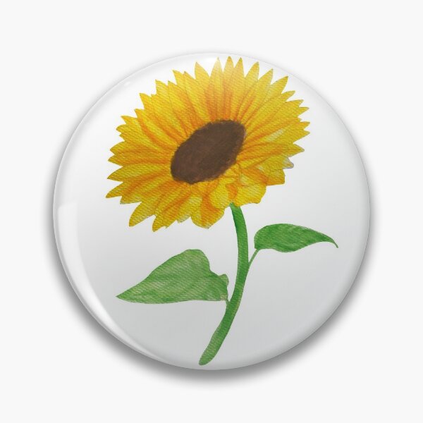 Item preview, Watercolor sunflower design designed and sold by muffinstandd.