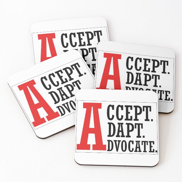 Item preview, accept adapt advocate - school of psychologist designed and sold by 0umStore.
