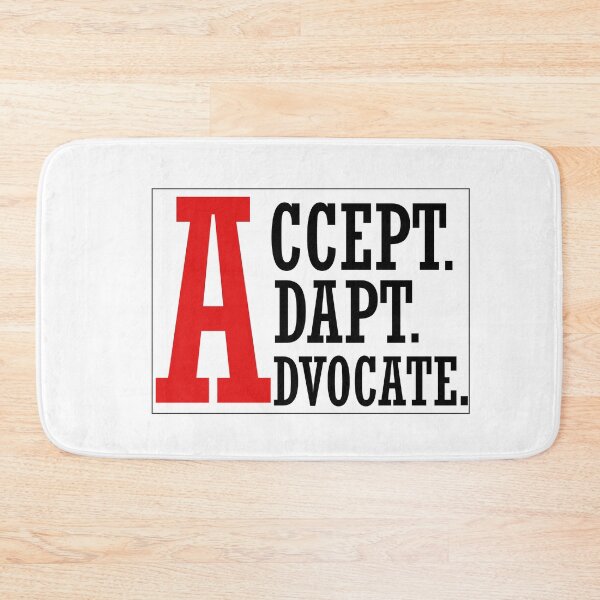 Item preview, accept adapt advocate - school of psychologist designed and sold by 0umStore.