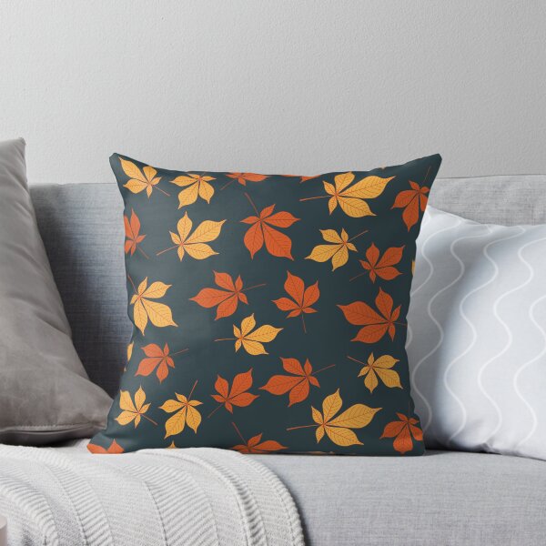 Item preview, Yellow and orange chestnut leaves pattern designed and sold by NeteDesign.