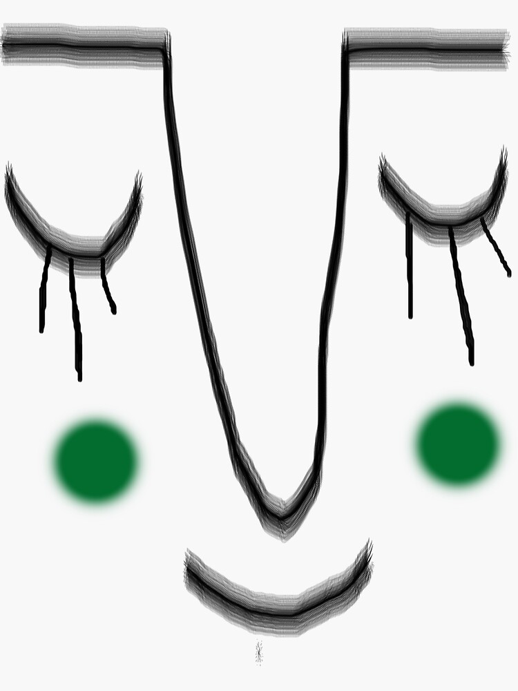 "sleepy eyes" Sticker for Sale by artcoholics Redbubble