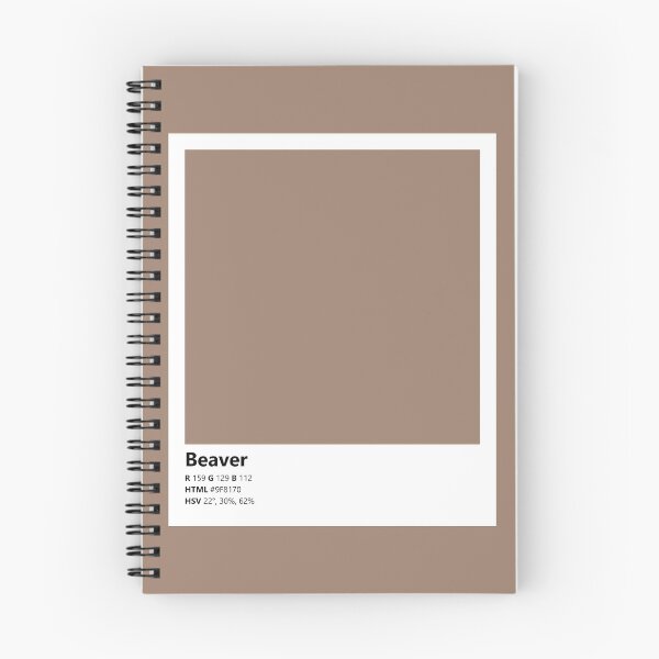 Item preview, Color Swatch/Card (Beaver) designed and sold by Pestorian.