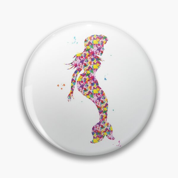 Item preview, Splattered Paint Mermaid designed and sold by TokkiJess.