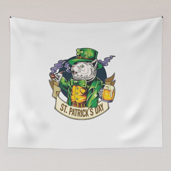 Item preview, st. Patrick's day holding a glass full of beer designed and sold by king's Outfit.