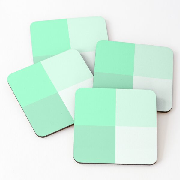 Item preview, SEAFOAM GREEN Geometric Gradient designed and sold by malvelline.