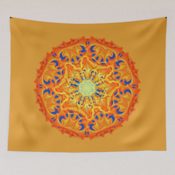 Item preview,  Bee Bloom round 1 Sunrise nature flower pattern designed and sold by bryansteward.