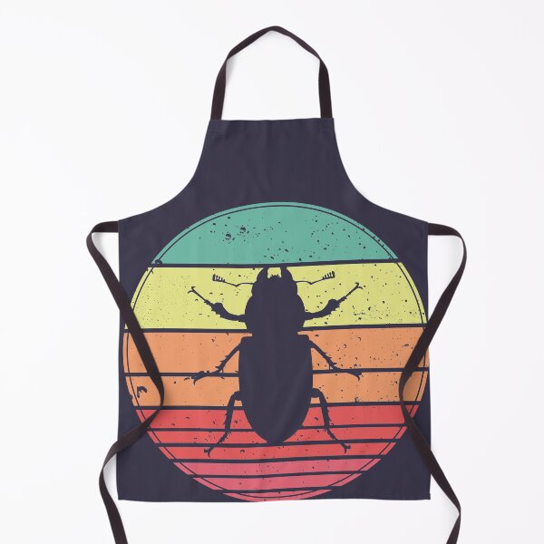 Item preview, Metallic Dung Beetle Vintage Sunset Retro designed and sold by faudeltn.