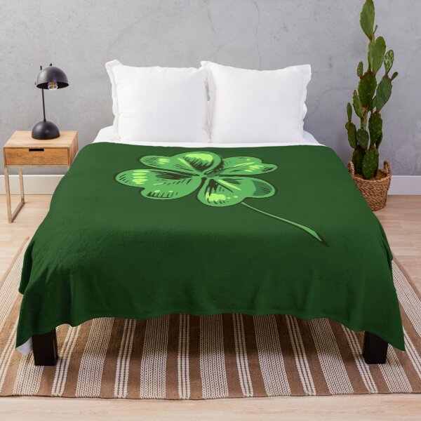 Item preview, St Patricks Day Awesome Clover Leaf Drawn, Irish Themed Party Gifts designed and sold by . JustBeUnique ..