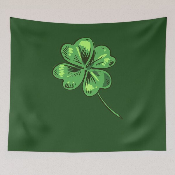 Item preview, St Patricks Day Awesome Clover Leaf Drawn, Irish Themed Party Gifts designed and sold by . JustBeUnique ..