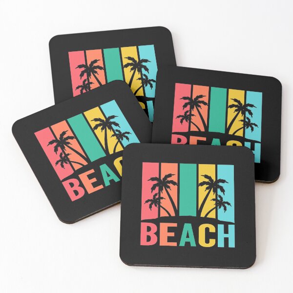 Item preview, Beach Palm Tree Retro Sunset - Arecaceae designed and sold by liftdesign.