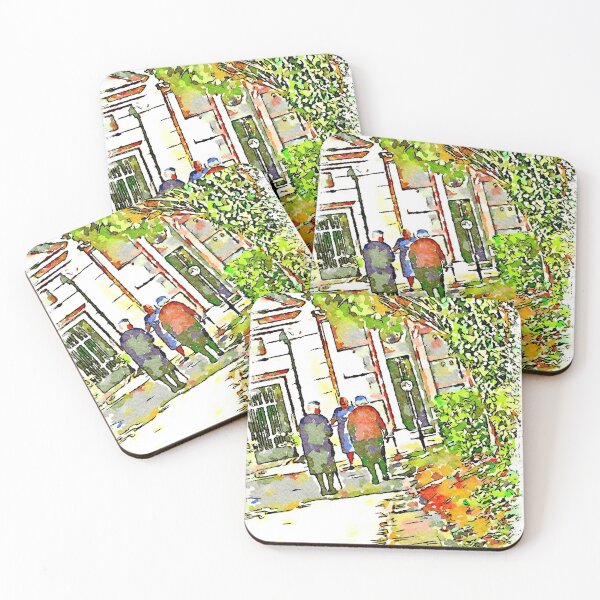 Item preview, Barbarano Romano: old women at the cemetery designed and sold by Giuseppe Cocco.
