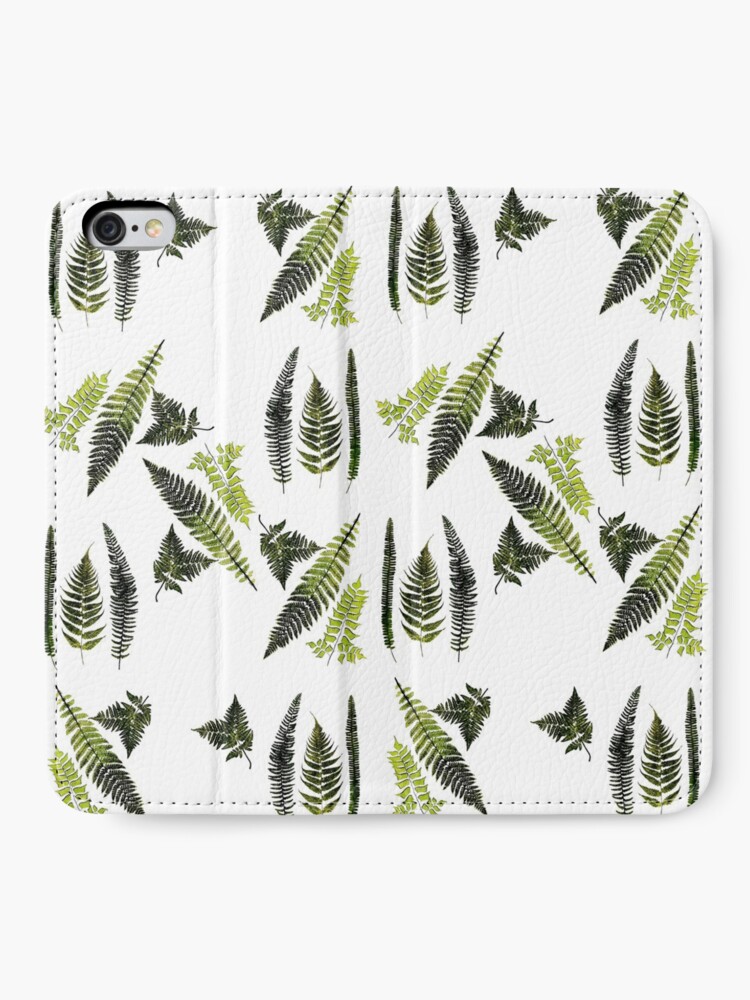 Alternate view of Fronds of ferns iPhone Wallet