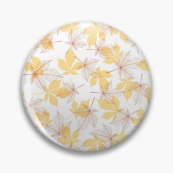 Item preview, Yellow and orange chestnut leaves pattern designed and sold by NeteDesign.