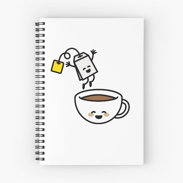 Item preview, Funny tea bag teacup happy Tea lover Tea drinker designed and sold by LaundryFactory.